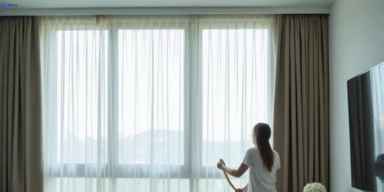 Delicate fabric curtain stain removal silk velvet sheer wentworthville-nsw treatment